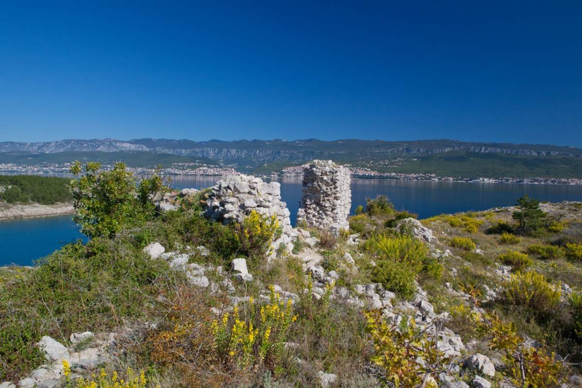 I resti di fortezza bizantina